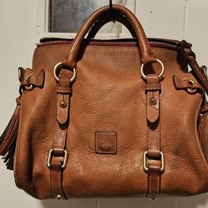 Dooney and Bourke Florentine Vachetta, S/M, Leather Satchel, NO STRAP - Preowned